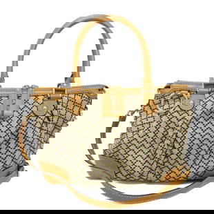 Gucci Handbag 247902 Diamante Canvas X Calf Leather Beige Black Calfskin Brown 2Way Shoulder Bag: Material: Leather Gender: Women Pattern: Diamante Brand: GUCCI Item: Handbag Model: Sookie Tote Bag Line: Diamante Type: Black Calfskin Brown 2WAY Shoulder Bag Gender: Women Color: beige Material: Dia
