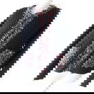 Chanel Knit Main: Material: Wool Gender: Women Brand: CHANEL Item: knit Gender: Women Color: Charcoal Gray x Multi Material: Main: 100% cashmere, part: 43% wool, part: 25% cashmere, part: 13% lyocell, part: 10% polyami