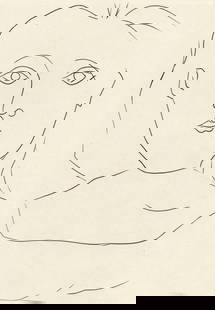Pablo Picasso, Femme De Face (Bloch 372; Baer 700; Cramer 41), Jours De Gloire, Histoire De La: Etching on papeteries vlin de Lana paper. Paper size: 11.024 x 8.66 inches. Excellent condition, with full margins. Inscription: unsigned and unnumbered, as issued. Notes: From the folio, Jours de glo