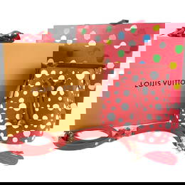 Louis Vuitton Shoulder Bag M46413 Leather Red Silver Metal 2Way Shoulder Bag Handbag Lvxyk Neonoe
