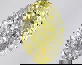 Oval 2.65Ct Fancy Intense Yellow Vvs2 - Loose Lab Diamond