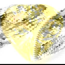 Heart 2.15Ct Yellow Ec - Loose Sapphire Gemstone
