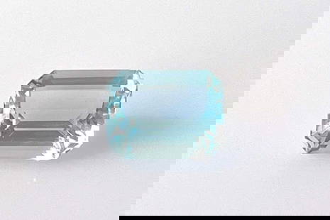 Emerald 3.03Ct Blue Si - Loose Aquamarine Gemstone: Type: Aquamarine Carat: 3.03 Cut: FACETED Color: Blue Clarity: SI Treatment: NONE Color Shade: BLUE Measurements: 10.15L X 8.15W Certification: None Video: Video Lin