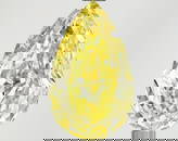 Pear 3.04Ct Fancy Vivid Yellow Vs1 - Loose Lab Diamond