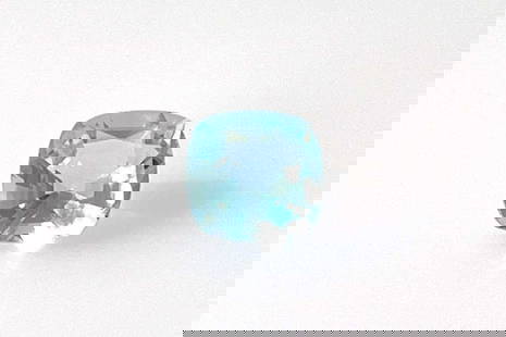 Cushion 1.42Ct Blue Si - Loose Aquamarine Gemstone: Type: Aquamarine Carat: 1.42 Cut: FACETED Color: Blue Clarity: SI Treatment: NONE Color Shade: BLUE Measurements: 7.3L X 7.3W Certification: None Video: Video Link