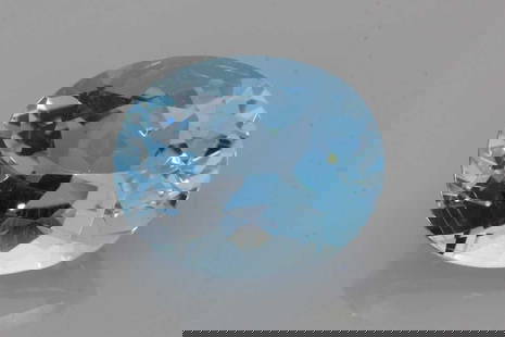 Oval 3.38Ct Blue Si - Loose Aquamarine Gemstone: Type: Aquamarine Carat: 3.38 Cut: FACETED Color: Blue Clarity: SI Treatment: NONE Color Shade: Vivid BLUE Measurements: 11.1L X 9.05W Certification: None Video: Vide