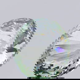 Round 3.08Ct Fancy Green Vs2 - Ideal Loose Lab Diamond