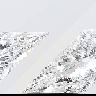 Princess 2.51Ct F Vs1 - Loose Lab Diamond: Source: This Is A Real Diamond Grown In A Lab Not Mined. Carat: 2.51 Cut: - Color: F Clarity: VS1 Polish: EX Symmetry: EX Measurements: 7.44L X 7.33W X 5.14H Certification: IGI Reserve Price: $796 Pro