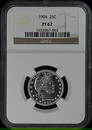 1904 Barber Quarter 25C Ngc Pr67