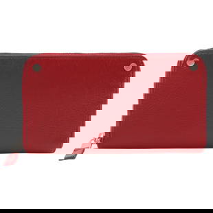 Balenciaga Long Wallet Purse 541996 Calfskin Red Zip Around Women: Material: Carf leather Gender: Women Brand: BALENCIAGA Item: Long Wallet Purse Model: Zip Around Gender: Women Color: Red Material: Calfskin Weight: 187g Accessories: Storage box, storage bag Size: cm