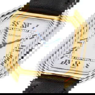 Cartier Santur Sm: Type: Wristwatch Customized: Yes Style: watches Movement: manual winding Display: Analog Case Size: 25mm Product Disclaimer: Items may exhibit light wear, such as minor scratches or slight tarnishing