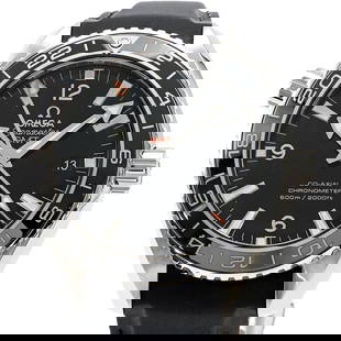 Omega 232.32.44.22.01.001 Men'S Used Watch #31018: Case Material: NA Type: Wristwatch Band Size: 18.5cm Case Size: 43.5mm Movement: Automatic Band Material: Stainless Steel Rubber Belt Color: Black Product Disclaimer: Items may exhibit light wear, suc
