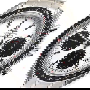 Omega Speedmaster Date 323.30.40.40.04.001: Type: Wristwatch Customized: Yes Style: watches Movement: Automatic Display: Analog Case Size: 40mm Product Disclaimer: Items may exhibit light wear, such as minor scratches or slight tarnishing appro