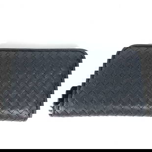 Bottegaveneta Long Wallet Purse Leather Black Long Wallet Intrecciato Women: Material: Leather Gender: Women Pattern: Long wallet Brand: BOTTEGAVENETA Item: Long Wallet Purse Model: INTRECCIATO Line: Long wallet Gender: Women Color: black Material: leather Accessories: Storage