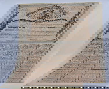 1864 Confederate States $500 Bond Act Of Feb. 17,1864 Uncertified: Denomination: Five Hundred Dollar Certification: Uncertified Product Disclaimer: Grades are third-party opinions; authenticity is guaranteed. Photos are part of the description. For inquiries, please