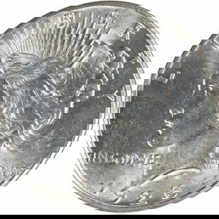 1926-S Peace Silver Dollar Choice Bu Uncertified: Certification: Uncertified Circulated/Uncirculated: Uncirculated Year: 1926 Mint Location: S Km Number: 150 Denomination: $1 Composition: Silver Grade: Choice BU Coin: Peace Product Disclaimer: Grades