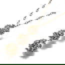 Kashikey Necklace Brown Diamond Diamond 0.40Ct Milgrain 3P 18K Bg