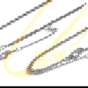 Cartier Chain Necklace Forsa 42Cm 18K 750 Yellow Gold: Metal: Yellow Gold Metal Purity: 18k Type: Necklace Main Stone: No Stone Style: Chain Collection: Forsa Product Disclaimer: Items may exhibit light wear, such as minor scratches or slight tarnishing a