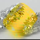 Cushion Modified 2.18Ct Fancy Vivid Yellow Vvs2 - Loose Lab Diamond