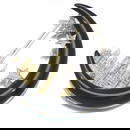 As Time Pendant And Brooch Black Stone Diamond Castle K18/900 Platinum