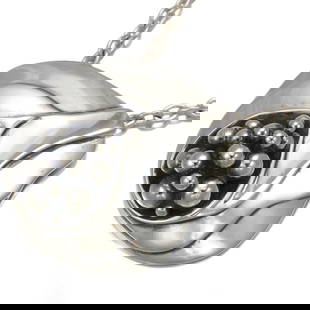 Georg Jensen Necklace Ole Kortzau 397B 75Cm Long 925 Sterling Silver: Metal: Sterling Silver Metal Purity: 925 Type: Necklace Main Stone: No Stone Style: Necklace Collection: 397B by Ole Kortzau Product Disclaimer: Items may exhibit light wear, such as minor scratches o