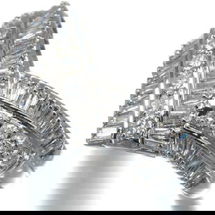 Diamond 1.04Ct Ring 900 Platinum: Metal: Platinum Metal Purity: 900 Type: Ring Main Stone: Diamond Main Stone Creation: Natural Ring Size: US7.25-7.5 Product Disclaimer: Items may exhibit light wear, such as minor scratches or slight
