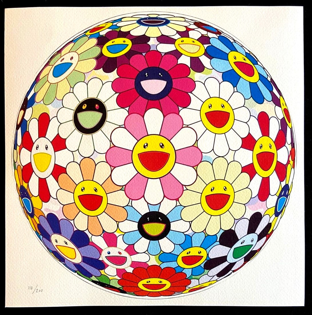 版画 MADSAKI HAPPINESS OVERDOSE AZUL MARIANO_ Takashi Murakami, Madsaki Happiness Overdose Azul Mariano 2020