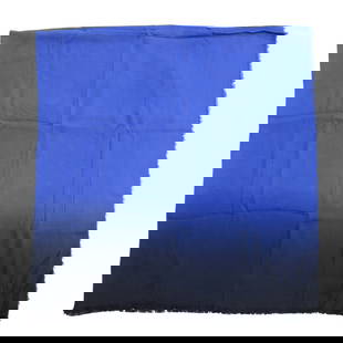 Christian Dior Silk Lurex Scarf/Scarf Logo Jacquard Gradient Large Shawl Blue: Brand: Christian Dior Type: Stole Gender: Men,Women,Unisex Color: Blue Size (Lxw): 1.4m x 1.4m / 55.11'' x 55.11'' Condition: Opened (never used) Product Disclaimer: Minor wear from age or display may