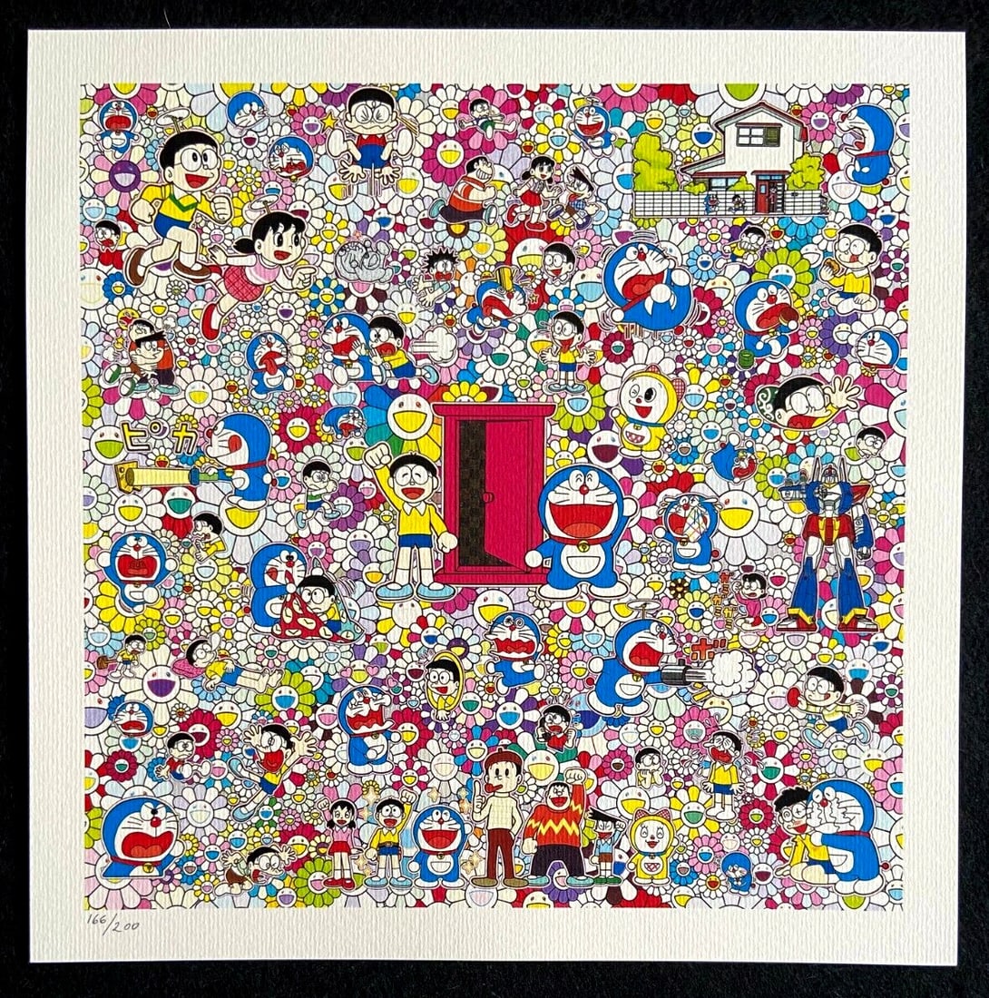 版画 MADSAKI HAPPINESS OVERDOSE AZUL MARIANO_ Takashi Murakami, Madsaki Happiness Overdose Azul Mariano 2020