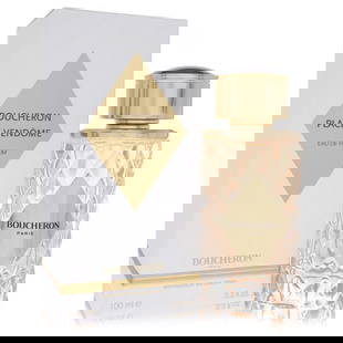 Boucheron Place Vendome Perfume By Boucheron Eau De Parfum Spray: Brand: Boucheron Size: 3.4 oz Eau De Parfum Spray Grams: 500 Type: Eau De Parfum Spray Fragrance: Perfume for Women Product Disclaimer: Authentic fragrances; some boxes may show shelf wear. We strongl