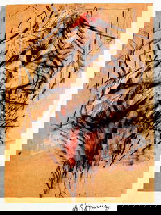 Willem De Kooning Lithograph Guggenheim Museum Numbered Signed Op Mark Rothko: Willem De Kooning Lithograph Guggenheim Museum Numbered Signed By Mark Rothko Willem De Kooning " without title " The Lithograph was printed in 1982 by the Guggenheim Museum in 250 hand numbered copie