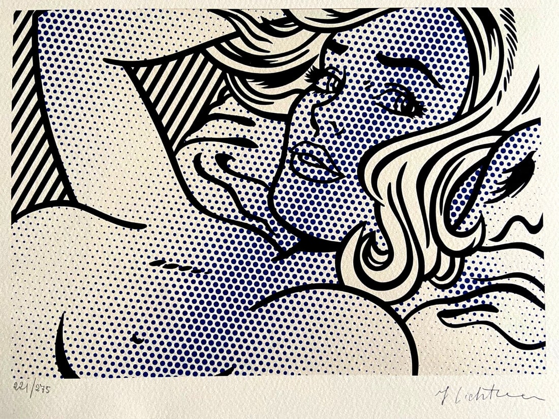 Roy Lichtenstein Lithograph Signed Numbered / Robert Indiana (1 of 10)