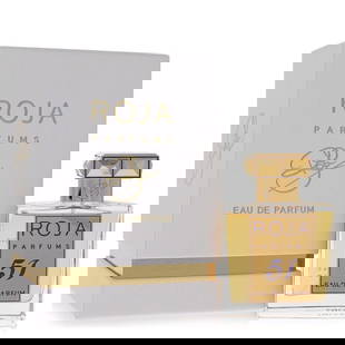 Roja 51 Pour Femme Perfume By Roja Parfums Eau De Parfum Spray: Brand: Roja Parfums Size: 1.7 oz Eau De Parfum Spray Grams: 400 Type: Eau De Parfum Spray Fragrance: Perfume for Women Product Disclaimer: Authentic fragrances; some boxes may show shelf wear. We stro