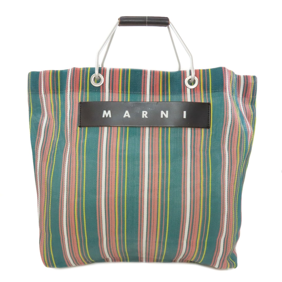 Marni Handbag Nylon Multicolor Flower Cafe: Material: Leather Gender: Women Brand: MARNI Item: Handbag Model: Flower cafe Gender: Women Color: multicolor Material: Nylon, Aluminum, Leather Accessories: None Size: cm (approx.): W44 x H30.5 x D22