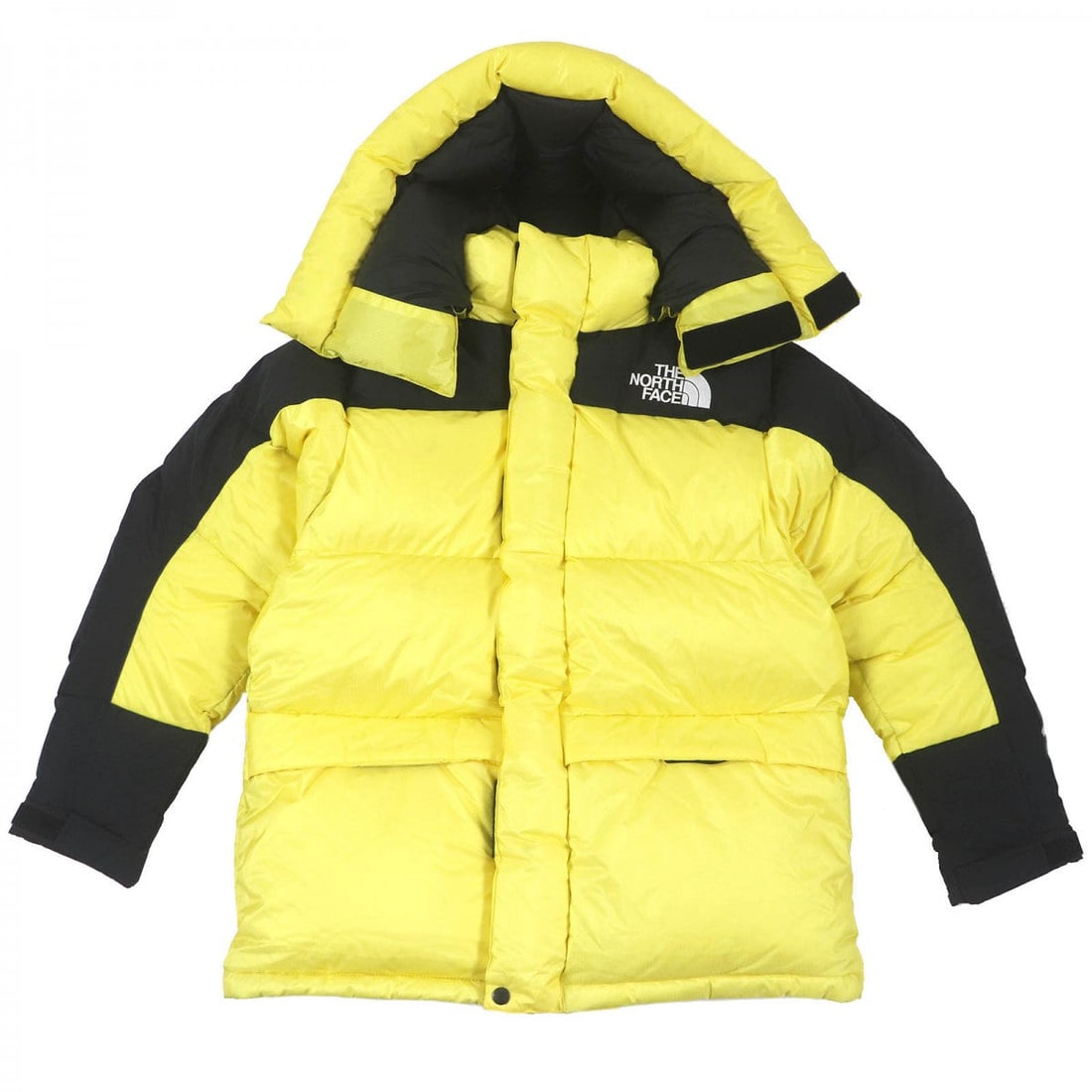 The North Face Down Jacket Nd92031 Outer: Material: Nylon Gender: Mens Brand: THE NORTH FACE Item: Down jacket Model: Him Down Parka Gender: mens Color: Yellow Tail Material: Outer: 100% nylon, Lining: 100% polyester, Filling: 80% down, Filli