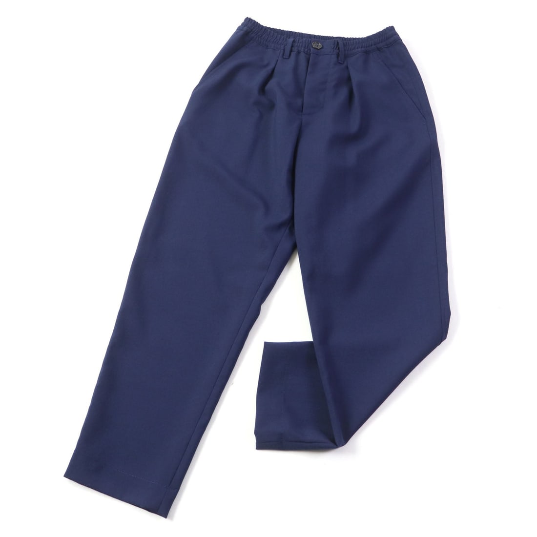 Marni Cropped Pants Pama0317U0 Outer: Material: Wool Gender: Women Brand: MARNI Item: Cropped pants Gender: Women Color: Navy Material: Outer: 100% wool, Lining: 100% rayon, Part: 100% cotton Accessories: None Notation Size: 36 Size: cm (