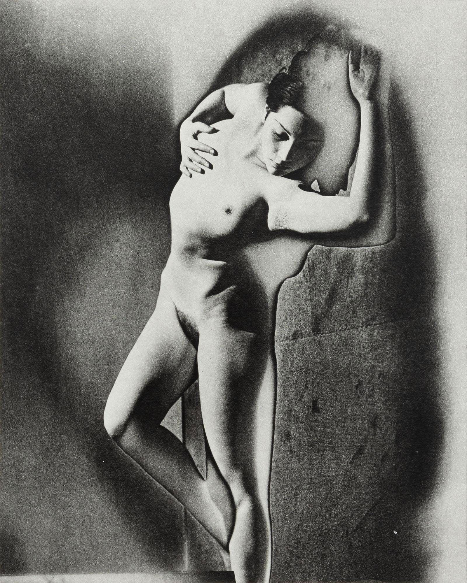 Man Ray, Composition, Man Ray, Electa Editrice Portfolios, Hliogravure: Hliogravure on vlin paper. Paper size: 15.75 x 11.75 inches. Excellent condition. Inscription: unsigned and unnumbered, as issued. Notes: From the folio, Man Ray, Electa Editrice Portfolios, 1980. Pub