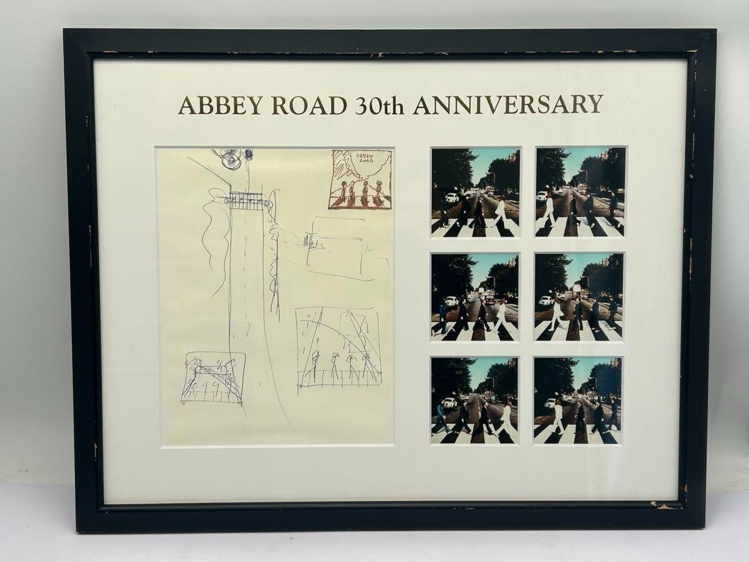The Beatles | Abbey Road 30Th Anniversary Framed Art | Rare Collector'S Item: Artist: THE BEATLES Robert Freeman Signed By: Robert Freeman Size: Medium Signed: Yes Material: Paper Original/Licensed Reprint: Original Framing: Framed Region Of Origin: Europe Subject: THE BEATLES