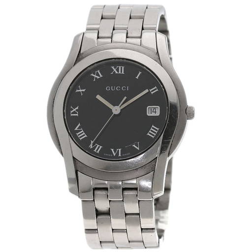 Gucci 5500xl Gucci Watch Pre Owned Gucci 5500xl Watch Stainless