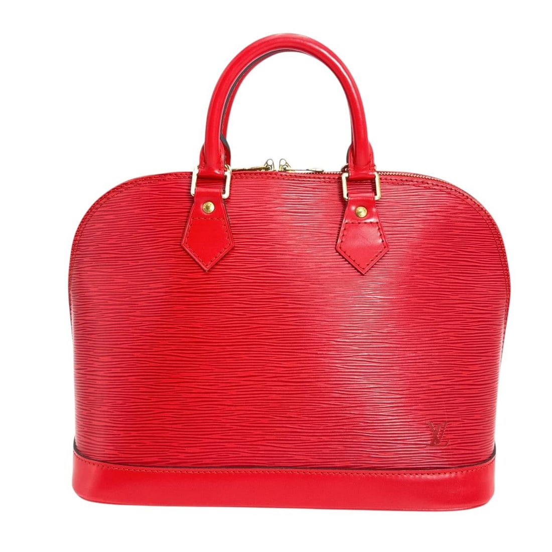 Louis Vuitton Handbag M52147 Epi Leather Castarian Red Handbag Epi Alma Women (1 of 10)