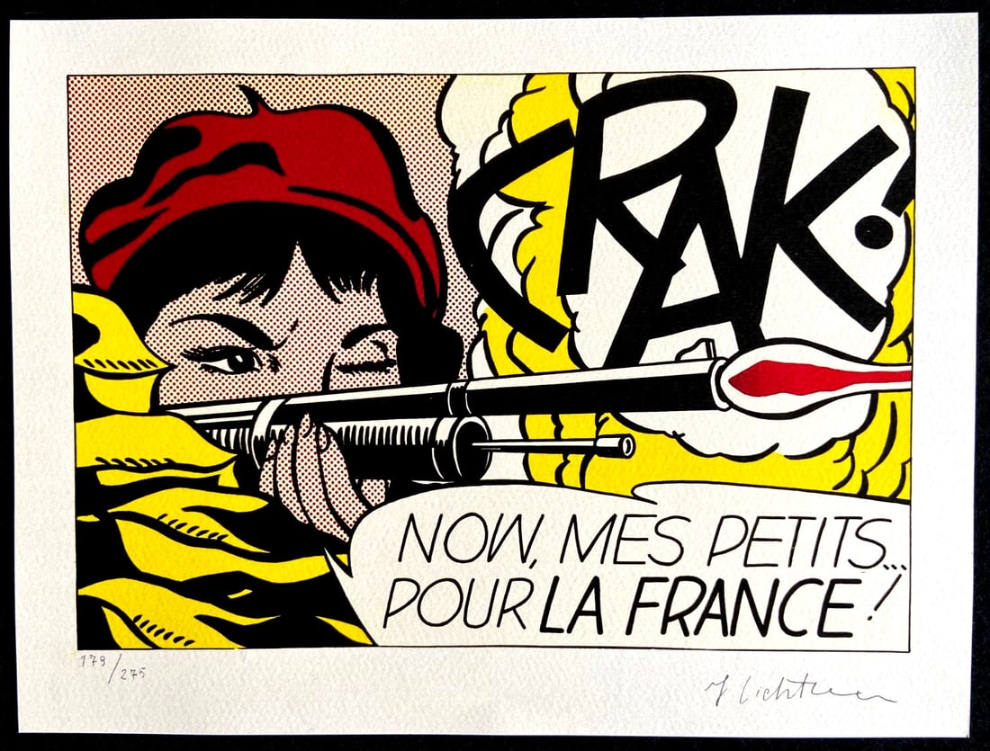 版画 Roy Lichtenstein Folded Hat 1968 Roy Lichtenstein: Hat Edition | Gagosian Shop