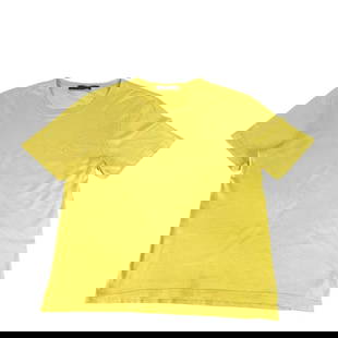 Louis Vuitton Short Sleeve T-Shirt Cotton Yellow Logo Lv Circle L: Material: Cotton Gender: Mens Brand: LOUIS VUITTON Item: Short sleeve T-shirt Model: logo LV circle Gender: mens Color: yellow Material: cotton Accessories: None Notation Size: L Size: cm (approx.):
