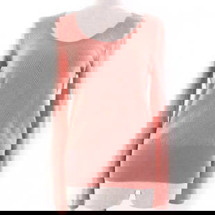 Hermes Knit 2H2618Dc Wool Pink 34: Material: Nylon Gender: Women Brand: HERMES Item: knit Gender: Women Color: pink Material: Main: 63% wool, Main: 27% nylon, Main: 10% cashmere, Part: 90% cotton, Part: 8% nylon Accessories: None