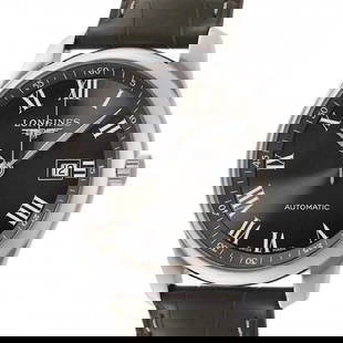 Longines Master Collection L2.793.4.71.3 Automatic: Brand: Longines Dial Color: Gray Case Size: 4.0cm (excluding crown) Case Thickness: 0.8cm Material: SS Band Color: Gray (leather/slightly used) Maximum Band Width (Cm): 2.1cm Weight: 70g (including