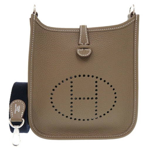 Leather HermÃ¨s Evelyne Bag Mini Hermes Herms Evelyn Tpm Gold