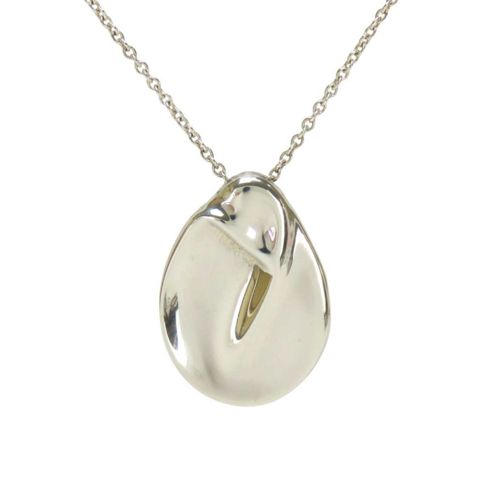 Tiffany Necklace Madonna Elsa Peretti Silver 925 Approx. 4.2G Pendant (1 of 11)