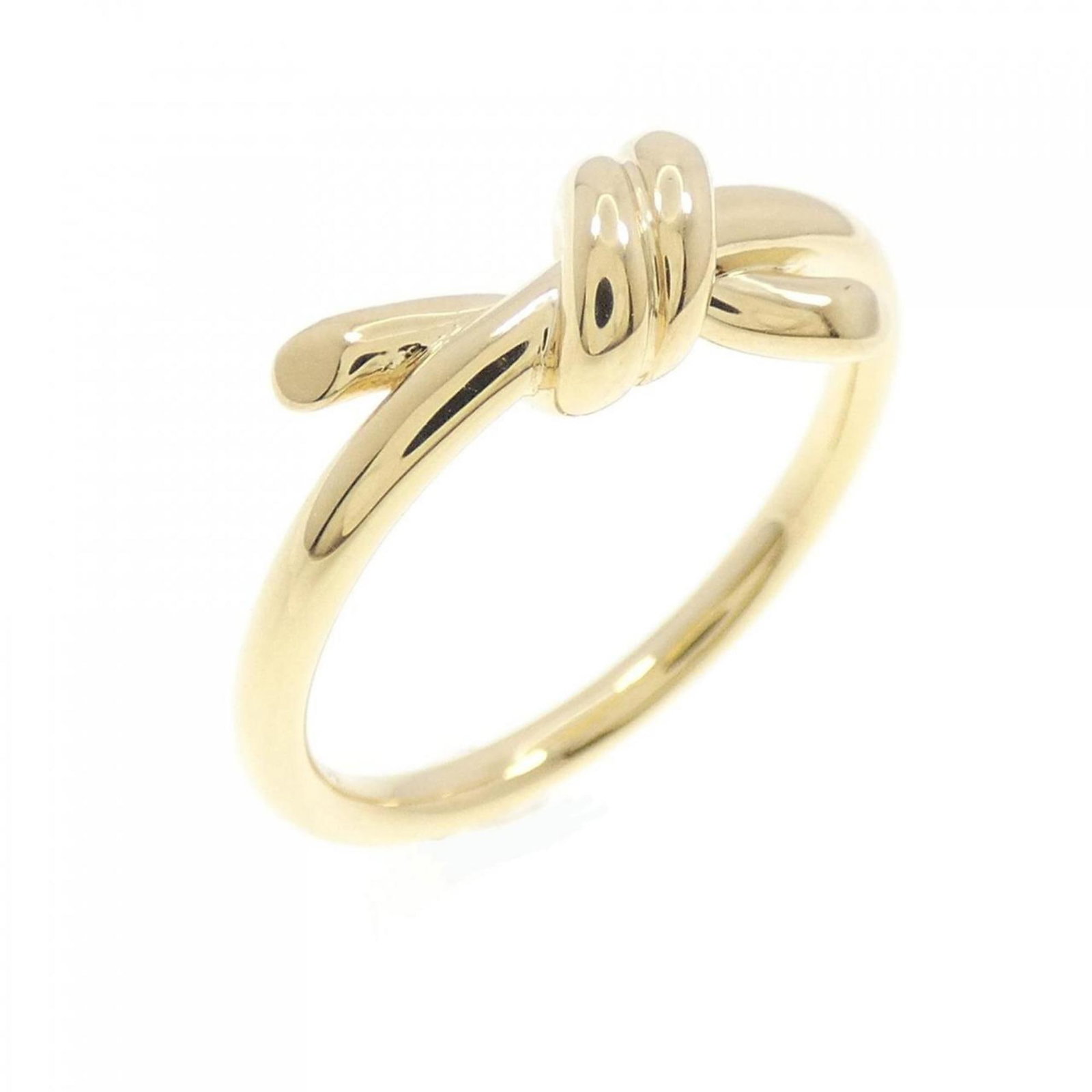 Tiffany Knot Ring: Brand: Tiffany Type: Band Ring Gender: Women Material: Yellow Gold (18K) Us Size: 3.5 Condition: Used (very good), A few traces of usage, some scratches / dirt can be seen but overall in very good con