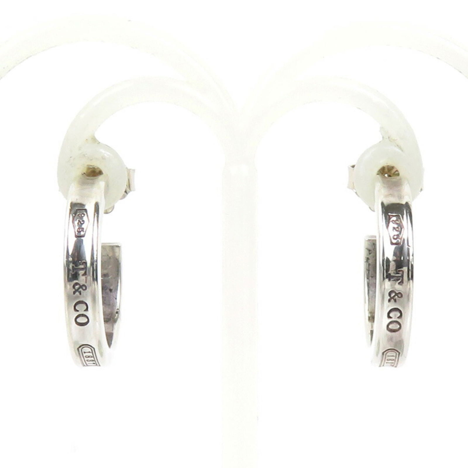 Tiffany 1837 Hoop Earrings In Silver Small Tiffany 1837 Hoop