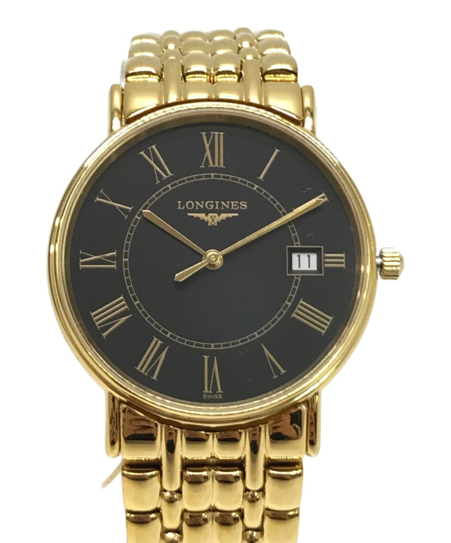 Longines Wrist Watch L4.720.2: Brand: LONGINES Dial Size: 3cm x 3cm Minimum Wrist Size: 18.5cm Type: Wrist watch Product Disclaimer: Items may exhibit light wear, such as minor scratches or slight tarnishing appropriate to their ag