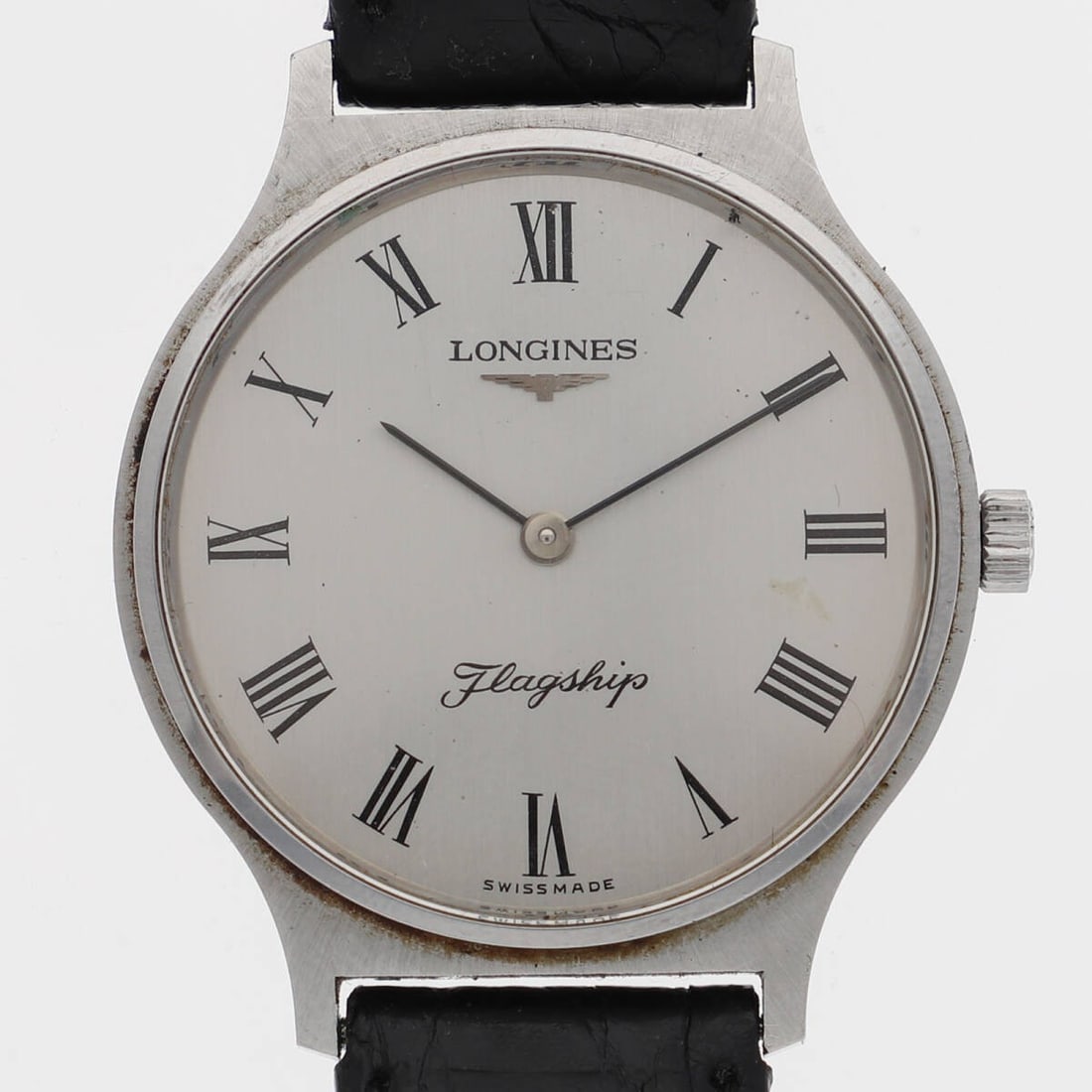Longines Flagship: Brand: LONGINES Type: Wristwatch Customized: No Style: watches Movement: Manual winding Dial Color: Silver Display: Analog Case Material: stainless Case Size: 33mm Product Disclaimer: Items may exhibi